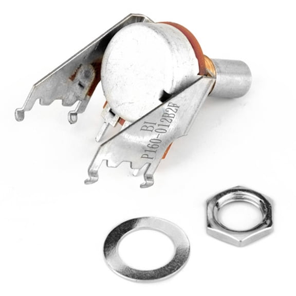 Fender 250K 15A Snap-In Style Solid Shaft Audio Taper Potentiometer