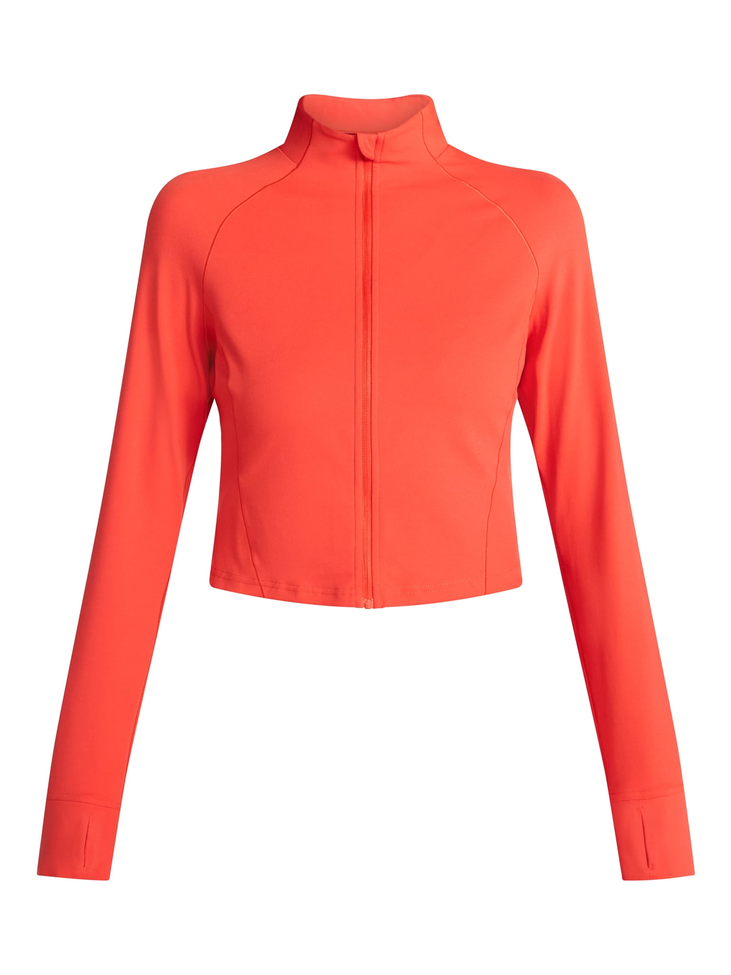 Avia Women's SoftSculpt Cropped Jacket, Sizes XS-XXXL