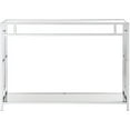 thumbnail image 3 of Convenience Concepts Town Square Console Table, Cl, 3 of 5
