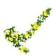 thumbnail image 5 of Wosthever Flores artificiales de glicinia fáciles de limpiar para decoración de bodas y fiestas Durabilidad duradera Decoración ecológica Amarillo 2Conjunto, 5 of 6