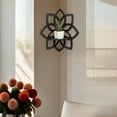 thumbnail image 3 of Estante de esquina con forma de flor, estante de esquina de pared, estante de decoración del hogar, estante de almacenamiento con forma de flor,, 3 of 5