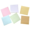 thumbnail image 3 of 6 blocs de notas de colores, pegatinas desprendibles, blocs de notas autoadhesivos, blocs de notas para escribir., 3 of 4