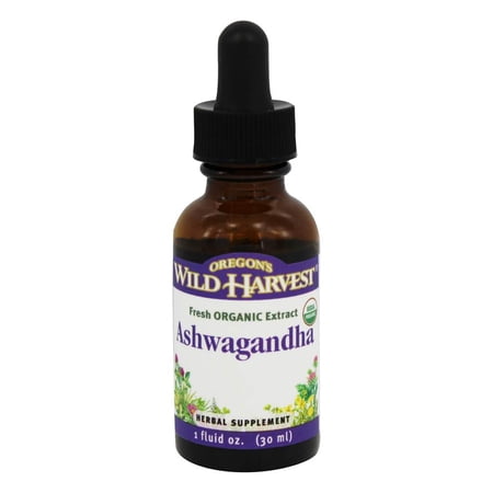 Oregon's Wild Harvest - Fresh Organic Extract Ashwagandha - 1 oz.