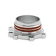 thumbnail image 3 of BILLET EXHAUST FLANGE Set For HONDA TRX250R ATC250R 1985 - 1989 250 ATC TRX 250R WITH O-RINGS STAINLESS ALLEN BOLTS, 3 of 5