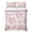 Pink, variant on Queen Quilt Set 90''x96'', Pink Floral Lightweight Bedspread Coverlet Set with 2 Pillow Shams, Modern Farmhouse Aesthetic Shabby Chic Flower Breathable All Season Quilt Bedding for Bedroom/Guest Room