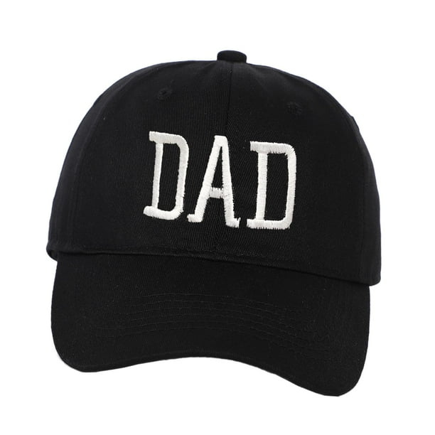 Gorra de béisbol con visera para las cuatro estaciones, ideal para escalar, viajar y actividades al aire libre. PAPÁ Color negro