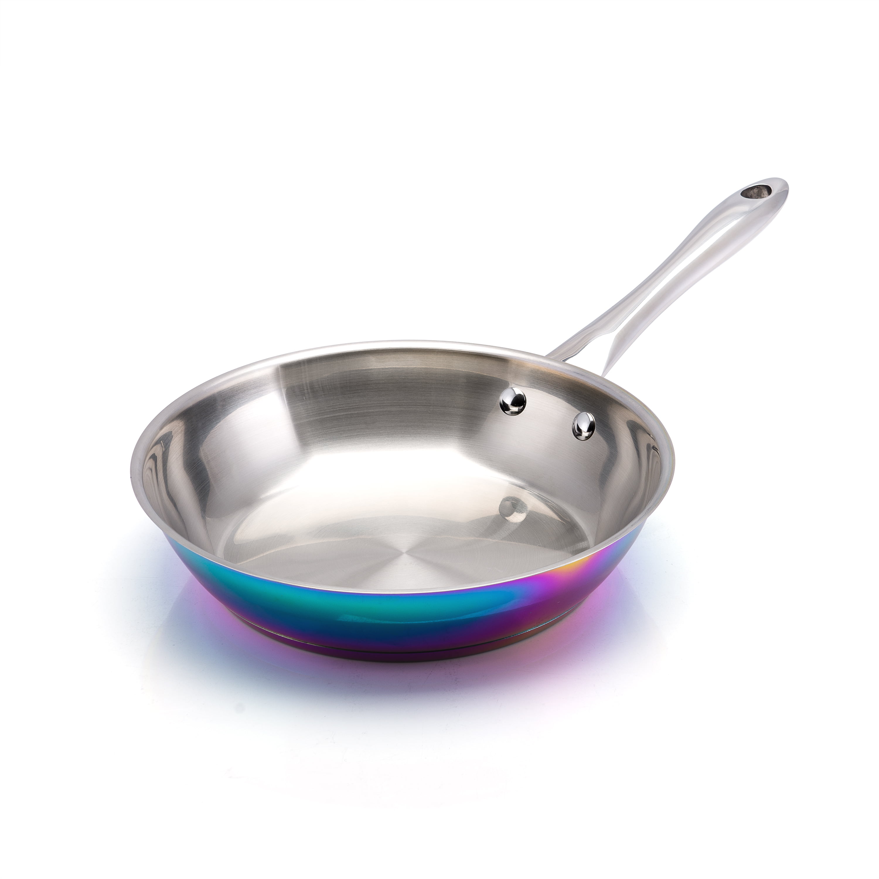The Magical Kitchen Collection - Iridescent Rainbow Cookware Set - Premium Heavy Duty Stainless Steel and Titanium Pots & Pans Set - Lead Free, Rust