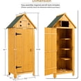 thumbnail image 2 of Outdoor Tool Cabinet with Side Hook / Hang Shovels and Brooms, 2 of 7