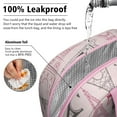 thumbnail image 5 of Pink Lunch Bag for Women Reusable Insulated Lunch Bags, Leakproof Cooler Food Lunch Tote Bag, Large Capacity Cute Lunch Box for Work School Travel Picnic, 5 of 7