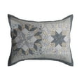 thumbnail image 3 of Mainstays Shooting Star Classic Patterned 3 Piece Quilt Set, Grey, 3 of 5