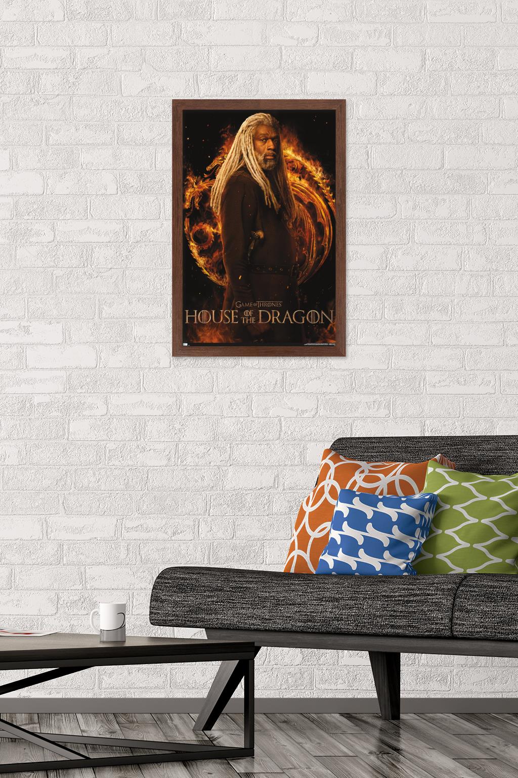 House of the Dragon - Corlys One Sheet Wall Poster, 14.725" x 22.375" Framed