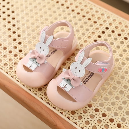 

Toyella Baby shoes soft sole toddler shoes Pink 225 15