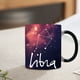 thumbnail image 5 of Taza de cerámica con las 12 constelaciones del zodiaco que cambia de color | Taza mágica reactiva al calor | Apta para lavavajillas y microondas | Regalo astrológico único, 5 of 5