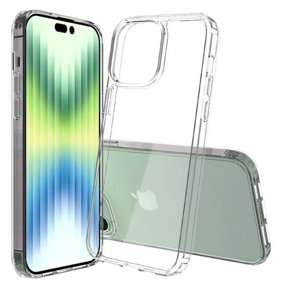 Tough Shield Snap-on Transparent Hybrid Case for iPhone 14 Pro Max - Clear