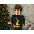 thumbnail image 6 of Tstars Boys Unisex Ugly Christmas T-Rex Christmas Toddler Size Long Sleeve T Shirt, 6 of 7