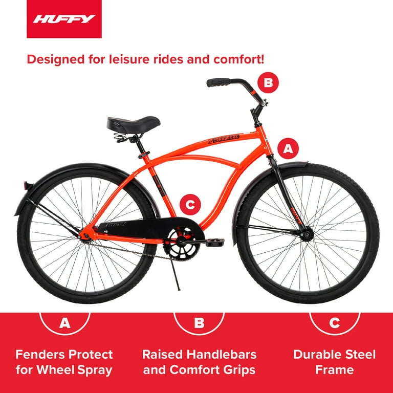 Huffy Cranbrook Adult Men's Cruiser Bike, 26
