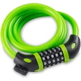thumbnail image 2 of Bike Lock with 5-Digit Code Bicycle Lock Combination Cable Lock Lightweight & Security Bike Chain Lock for Bicycle, Mountain Bike, Scooter, 2 of 7