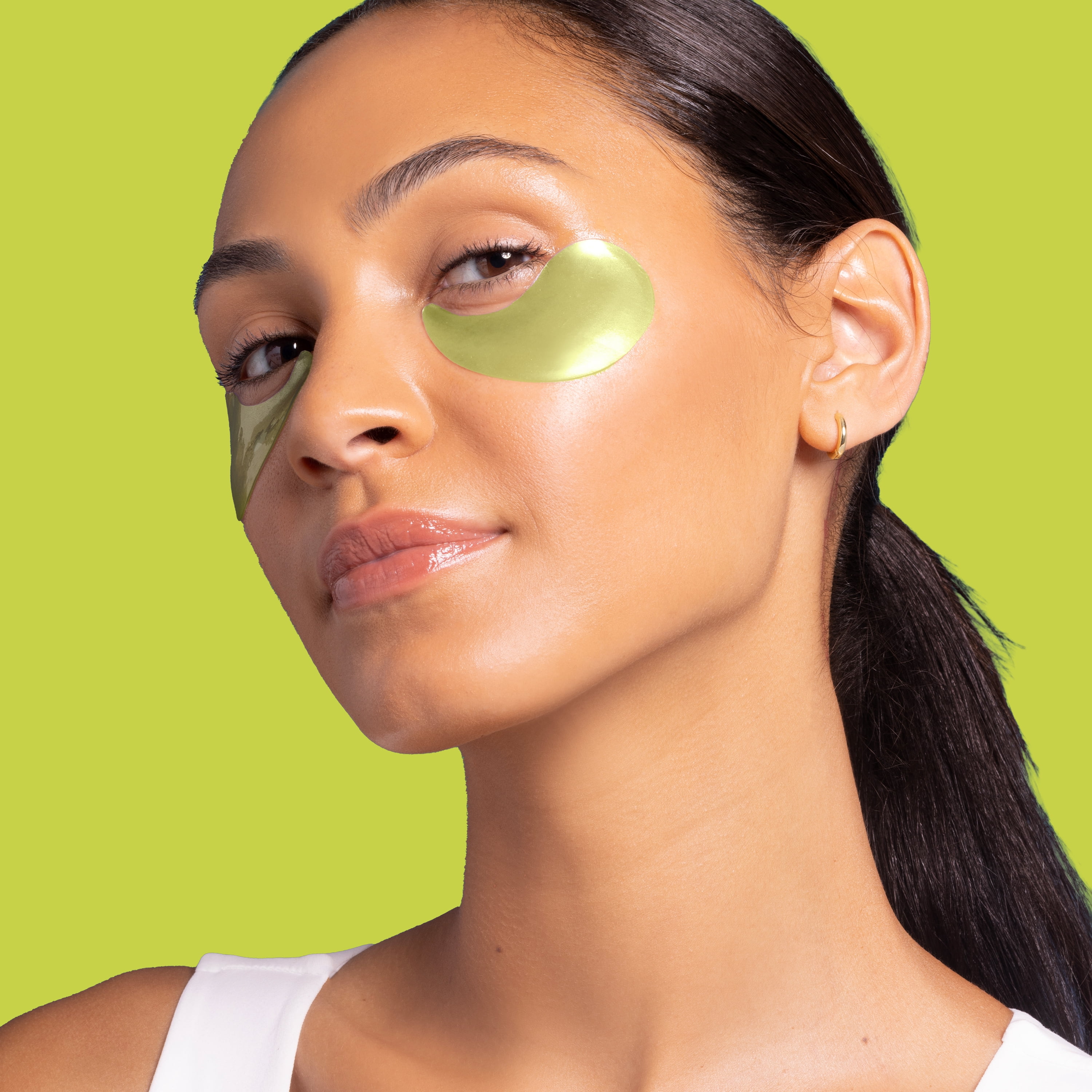 Patchology Energizing Morning Matcha Under-Eye Mask, 1 Pair