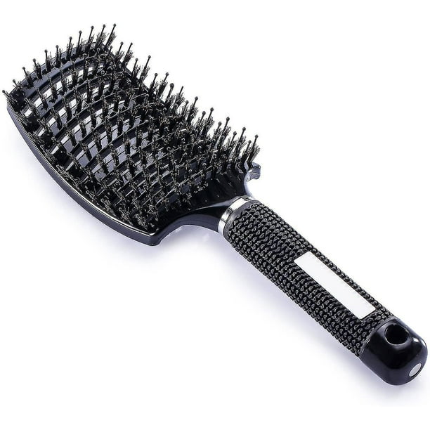 Boar Bristle Brush Best For Detangling Thick Hair And Detangling