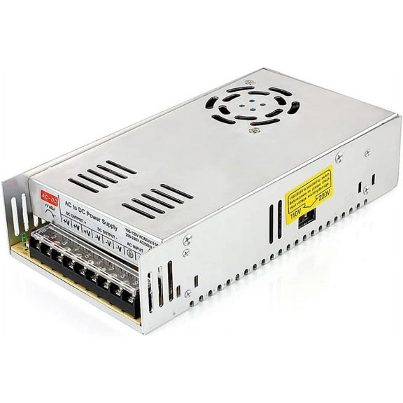 SUPNICE 12v 30a Dc Universal Regulated Switching Power Supply 360w for CCTV, Radio, Computer Project