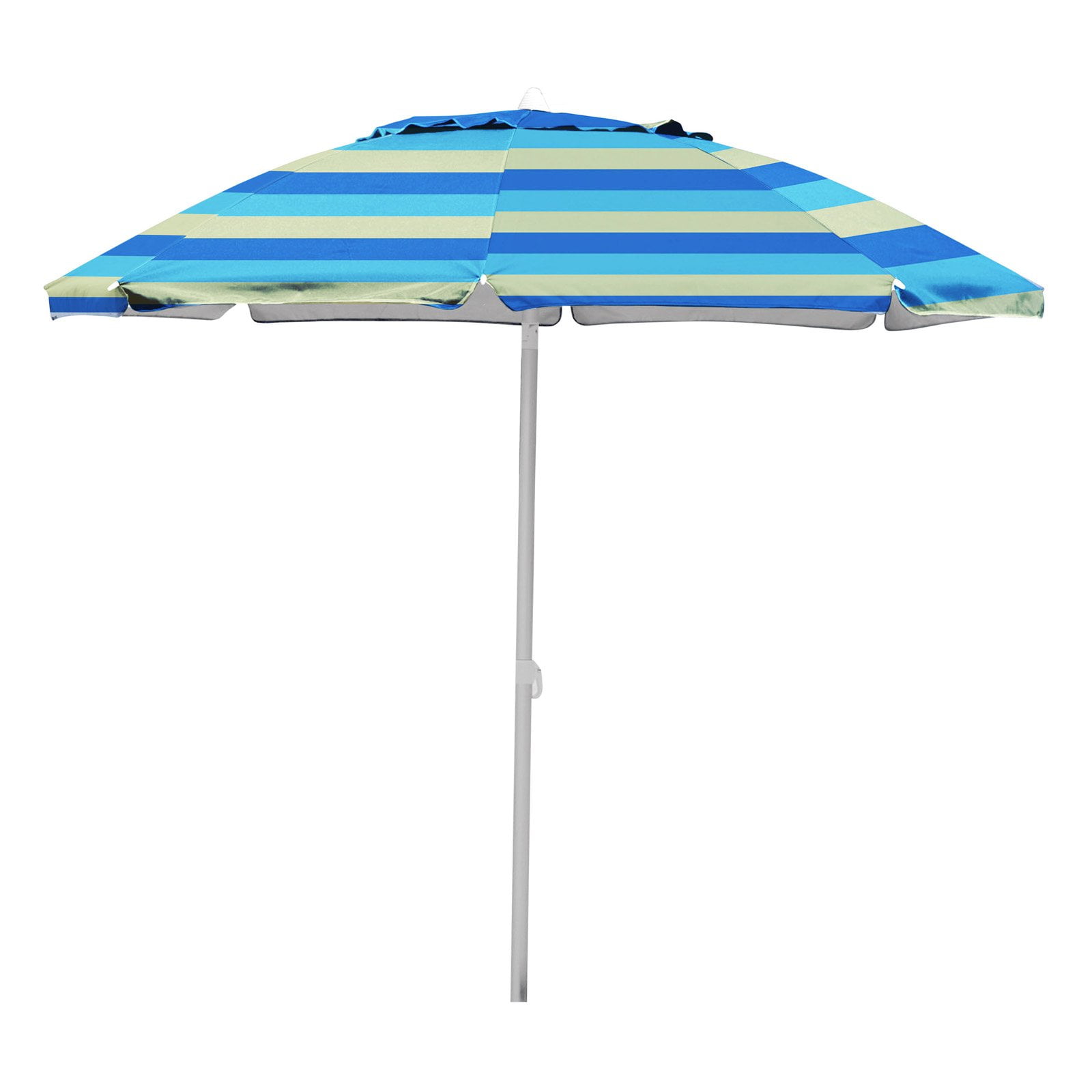 Caribbean Joe 7' Tilting Double Canopy Beach Umbrella with Case