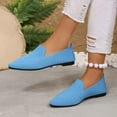 thumbnail image 6 of uvwlwu Casual Shoes for Women On Shoes Breathable Mesh Pointed Toe Flat Comfortable Loafers For Daily Walking Lightweight Soft Sole, 6 of 9