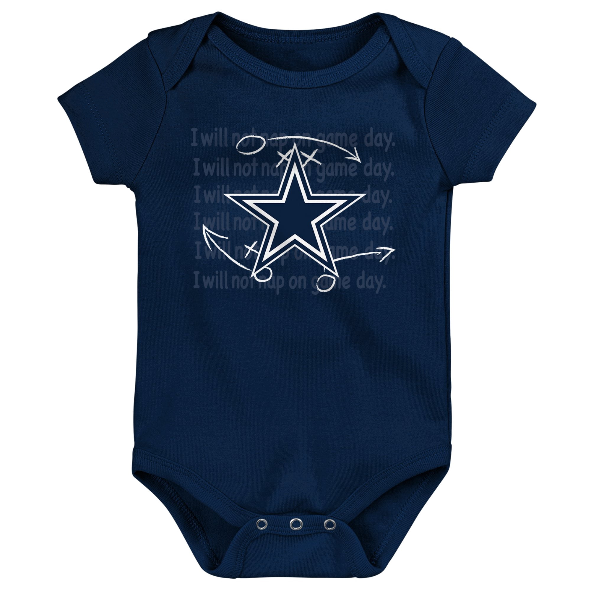 Newborn & Infant Dallas Cowboys Team Starter 3-Pack Bodysuit Set