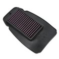 thumbnail image 3 of Filtro de aire para motocicleta, repuesto de malla de acero inoxidable resistente al calor para YZF-15 V3 2017-2021, 3 of 14