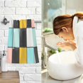 thumbnail image 7 of Yayeee 100% Cotton Hand Towels for Bathroom 16" x 28" Soft Absorbent Kitchen Towel, Yellow Checkered Pattern, 7 of 7