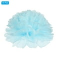 thumbnail image 3 of Uxcell 8" Tissue Pom Poms Paper Flowers Ball Wedding Party Decoration, Light Blue 5 Pack, 3 of 6