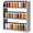 Grey, variant on 3 Tier Bamboo Spice Rack, Countertop or Wall Mounting Wood Spice Jars Organizer Shelf for Kitche, Pantry (Natural)