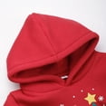 thumbnail image 4 of RETSUGO Sudadera con Capucha para Niño Pequeño de Navidad con Muñeco de Nieve, 4 of 6