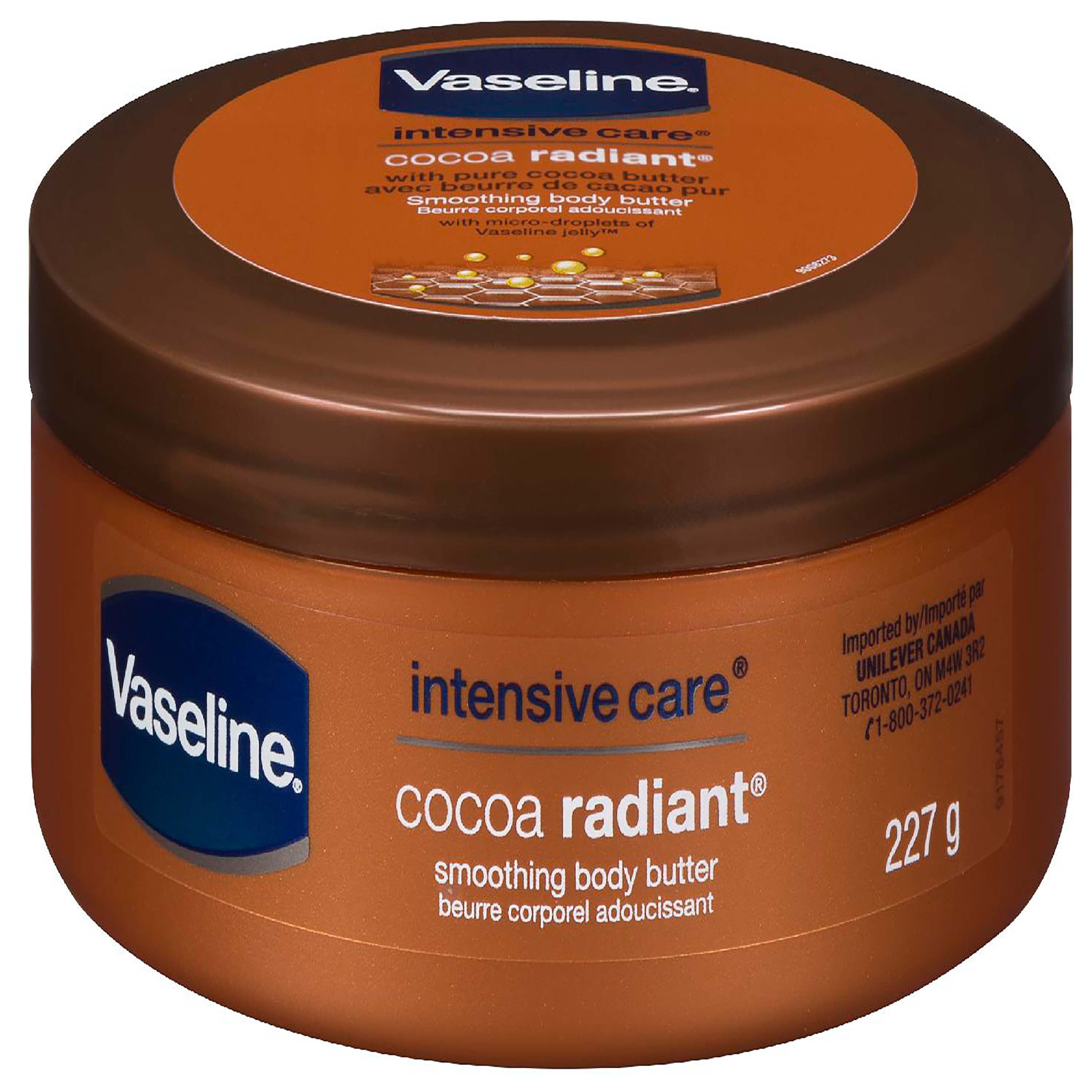 Onleesbaar tack Weg huis Vaseline Cocoa Radiant Smoothing Body Butter, 8 oz - Walmart.com