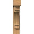 thumbnail image 2 of Ekena Millwork 7 1/2"W x 36"D x 36"H Merced Block Smooth Bracket w/ Offset Brace, Western Red Cedar, 2 of 25
