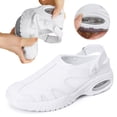 thumbnail image 1 of Livianas Zapatos Lactancia Mujer Hombre Transpirable Suave (45) Blanco, 1 of 9