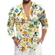 thumbnail image 2 of Playeras De Hombre Camiseta Para Hombre Con Gráfico De Bloques De Color, Cuello Redondo, Ropa Con Impresión 3D, Para Exteriores, Ocio, Manga Corta, Diseño De Moda Retro, 2 of 5