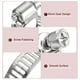 thumbnail image 4 of Abrazadera de manguera de engranaje de gusano Uxcell, 12 piezas de 3/4"-1 1/4" abrazaderas de manguera de acero inoxidable ajustables para asegurar mangueras, 4 of 5