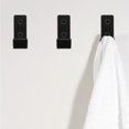 thumbnail image 5 of Veronic Easy Installation Jack Stand Wall Mount Hooks, Metal Black, 1.89"W 4 Pieces, 5 of 7