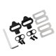 thumbnail image 3 of SelfLocking Pedal Cleat Set for System Mountain Bikes Assorted Color Steel Easy Install 1 Set, 3 of 5