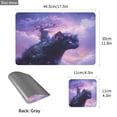 thumbnail image 4 of Wobogo Black Cat Goblin Placemats Coasters Set of 1 Heat-resistant Non-slip Easy to Clean Square Dinner Plate Mat, 4 of 8