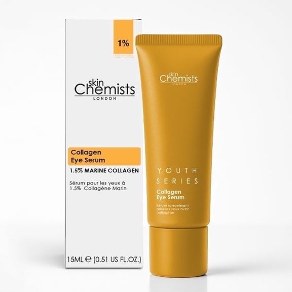Collagen Eye Serum for Fine Lines, Puffiness & Dark Circles – Smoothing & Hydrating Under Eye Treatment