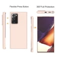 thumbnail image 2 of Takfox Compatible for Galaxy Note 20 Ultra Silicone Case, Galaxy Note 20 Ultra Slim Liquid Case, Gel Rubber Bumper with Microfiber Lining Girl Women for Samsung Galaxy Note 20 Ultra Case-Pink, 2 of 7