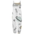 thumbnail image 3 of Stylish Girls Romper Jumpsuit Adorable Printed Design Playful Toddler Outfit Comfortable Soft Material Ideal Spring Summer Wear For, 3 of 3