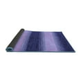 thumbnail image 2 of Ahgly Company Indoor Square Abstract Blue Modern Area Rugs, 4' Square, 2 of 4