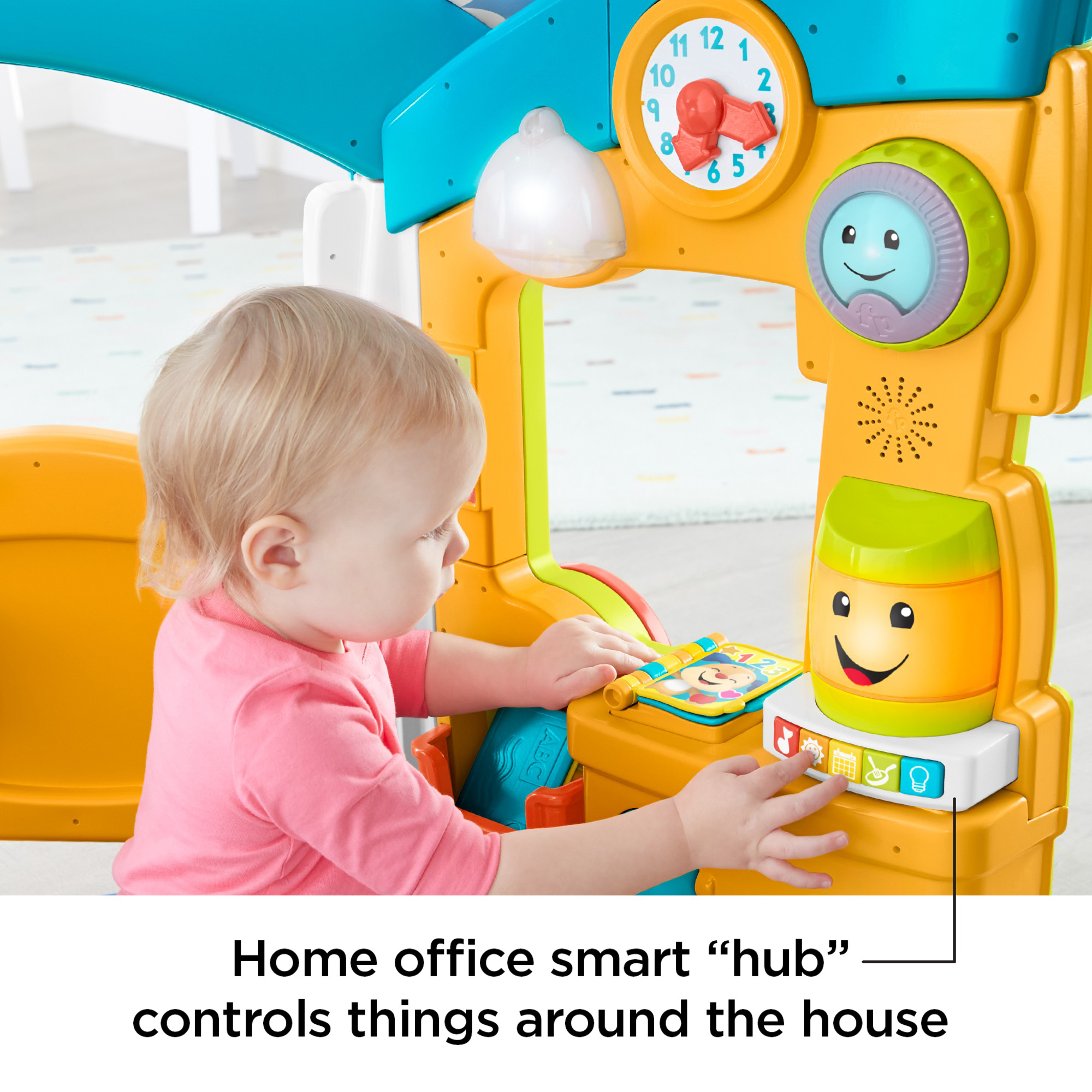 Fisher-Price Laugh & Learn Playhouse Educational Toy for Babies & Toddlers, Smart Learning Home - image 7 of 25