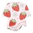 thumbnail image 5 of Faraee Girls 2 Piece Clothes Cute Floral Print Twist Front Short Sleeve Top and Bell Bottom Pants Set Kids Casual Summer Outfits 7-12 Years Light Pink, 5 of 7