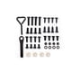 thumbnail image 1 of Kit de tornillos para matrículas Rightcar Solutions Ultimate Black, 1 of 8