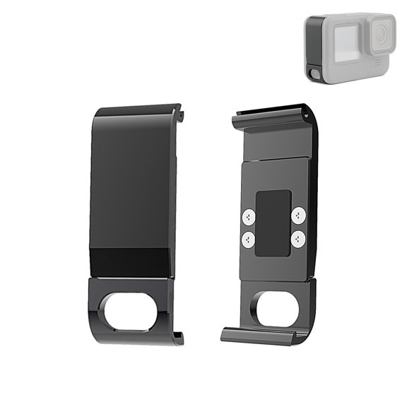 PULUZ Metal Battery Side Interface Cover for GoPro HERO13 Black /12 Black /11 Black /10 Black /9
