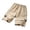 Khaki, variant on UACY Girls Cargo Shorts Knee Length Wide Leg Bermuda Shorts Loose Casual Solid Elastic Waist Long Short Pants with Pockets (Black, 10-11 Years)