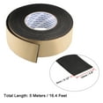 thumbnail image 2 of Uxcell EVA Self Adhesive Sealing Foam Tape for Window Door Insulation 2pcs 0.6”x0.12”x16.4ft, 2 of 5